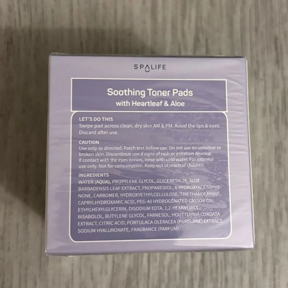 Spalife rest and reset soothing toner pads. Brand new and sealed. - Picture 3 of 5